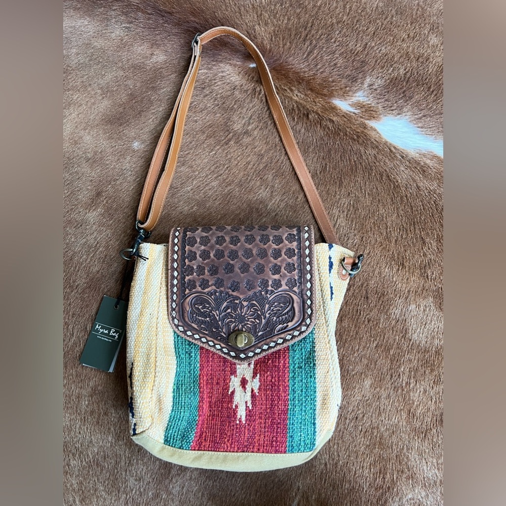 Myra Bag NWT Convertible Leather Backpack Crossbody